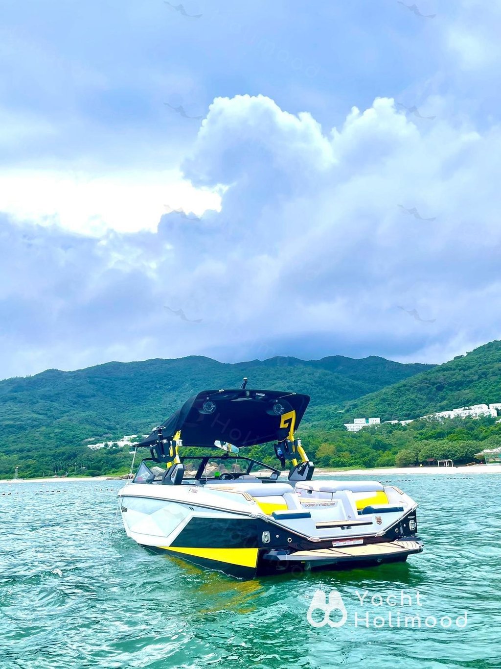 DD02 [三小時起] 大嶼山罕有 Nautique G23 Wakesurf 沙灘直接登船  7