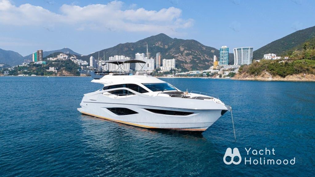 AM02 頂級歐洲NUMARINE 62 FLY 4小時遊艇體驗 | 透光感大型客廳 | 室外影院  4
