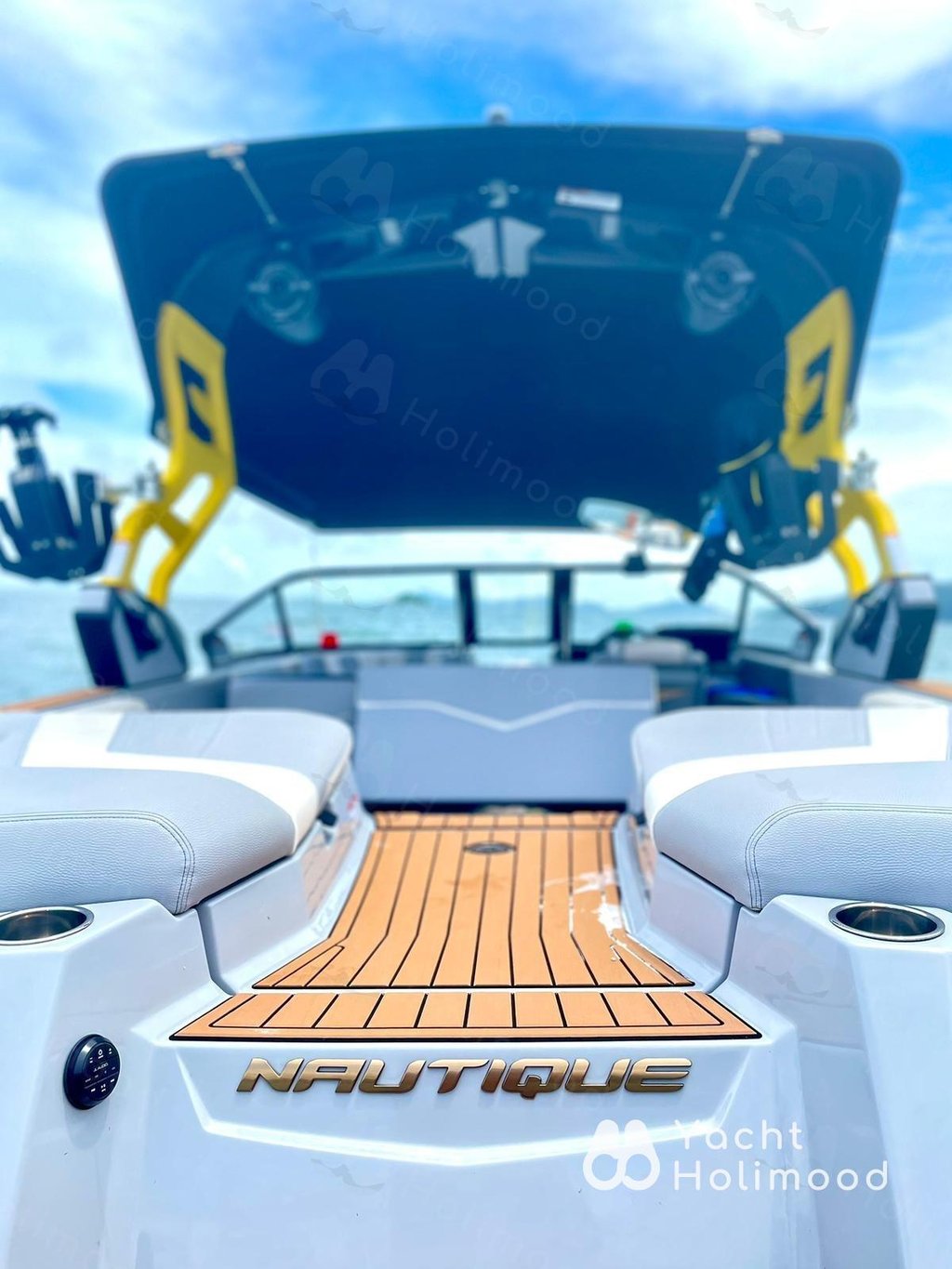 DD02 [三小時起] 大嶼山罕有 Nautique G23 Wakesurf 沙灘直接登船  11