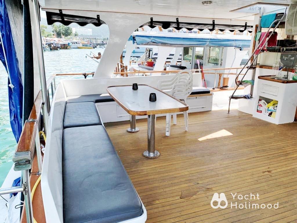 KK03 Sai Kung Day Charter Junk Boat 4