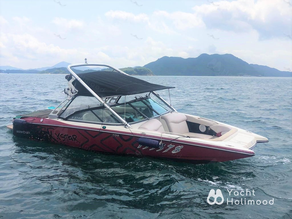 HI02 西貢 Wakesurf Mastercraft X Star 22 出租 (2小時起） 2