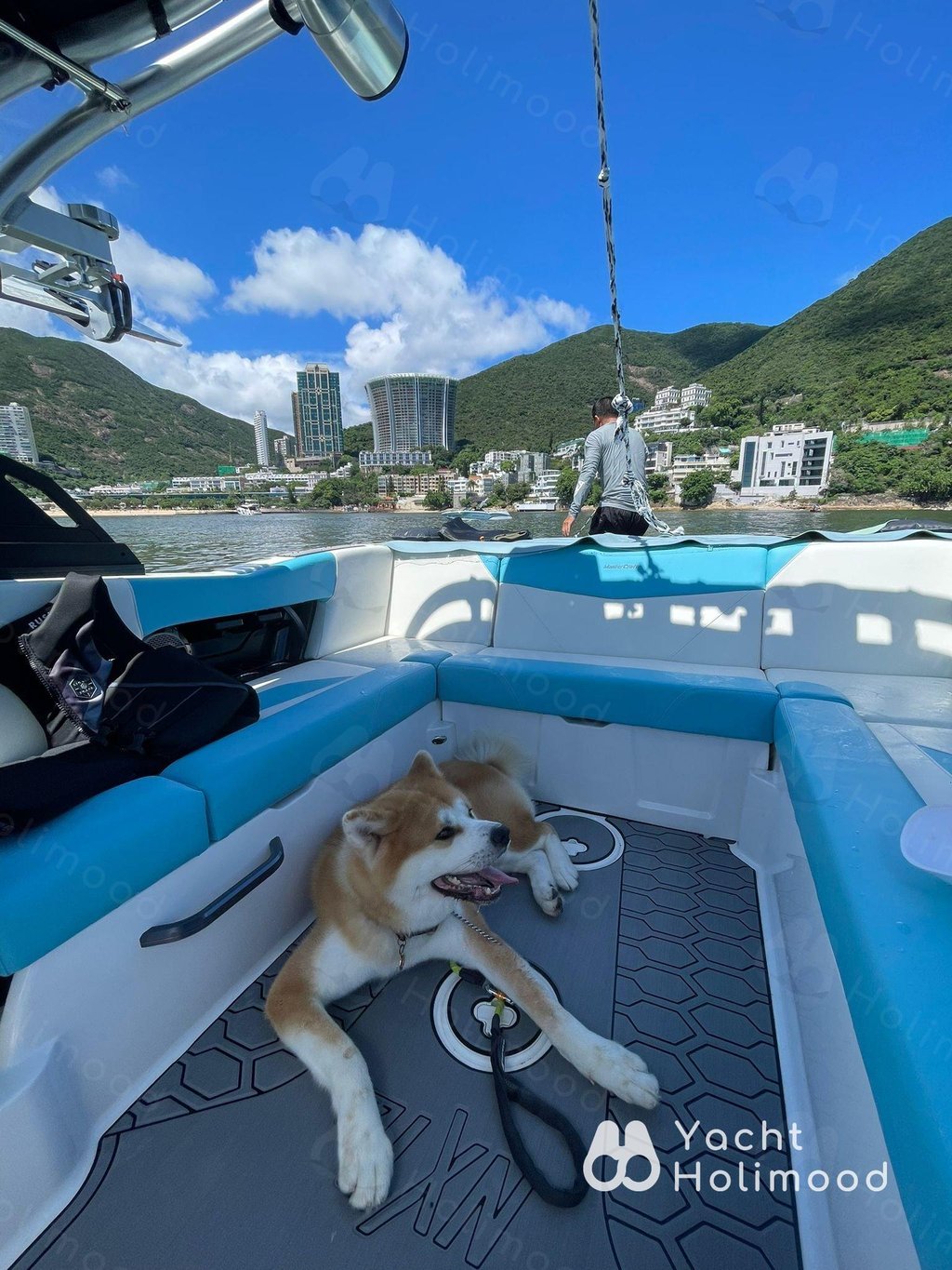 DP01 淺水灣 2022 全新Wakesurf 船長及教練全程貼心照顧教導 2