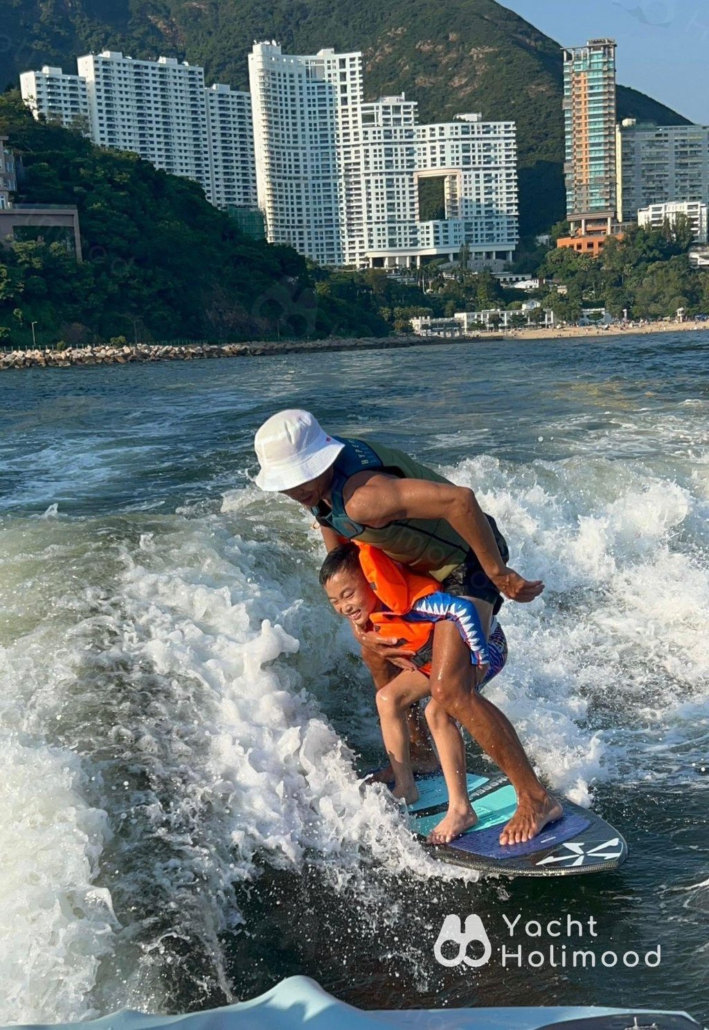 DP01 淺水灣 2022 全新Wakesurf 船長及教練全程貼心照顧教導 14