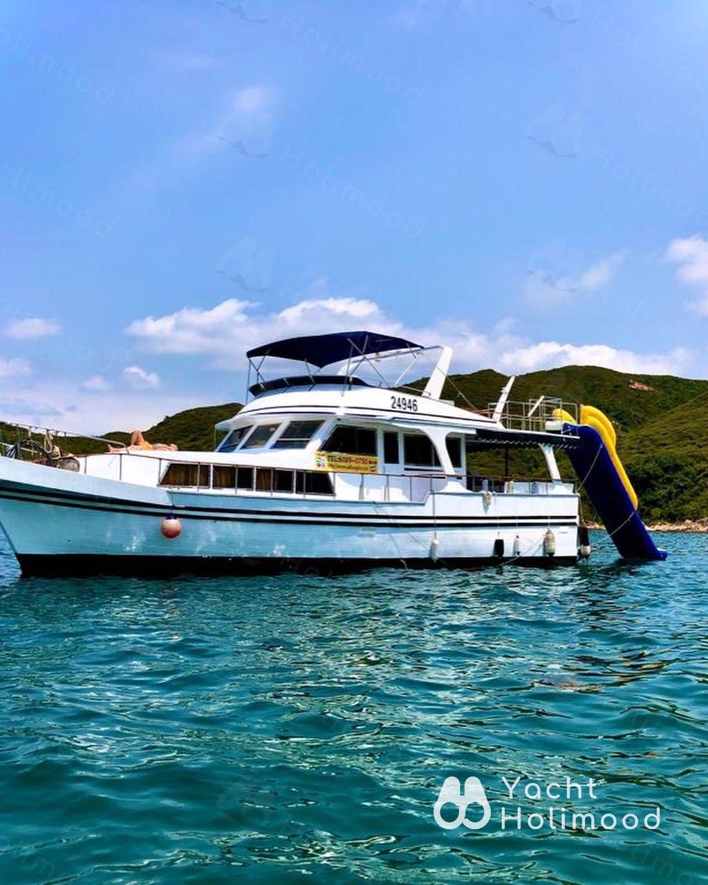 SK02 西貢遊艇包午餐及大型吹氣滑梯、水中泳池、彈床 1