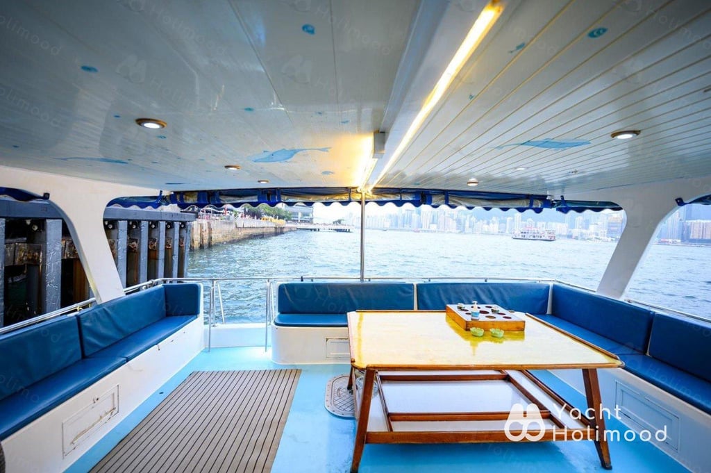 TK01 City Day Charter Junk Boat (Free trampoline & floating mattress) 8