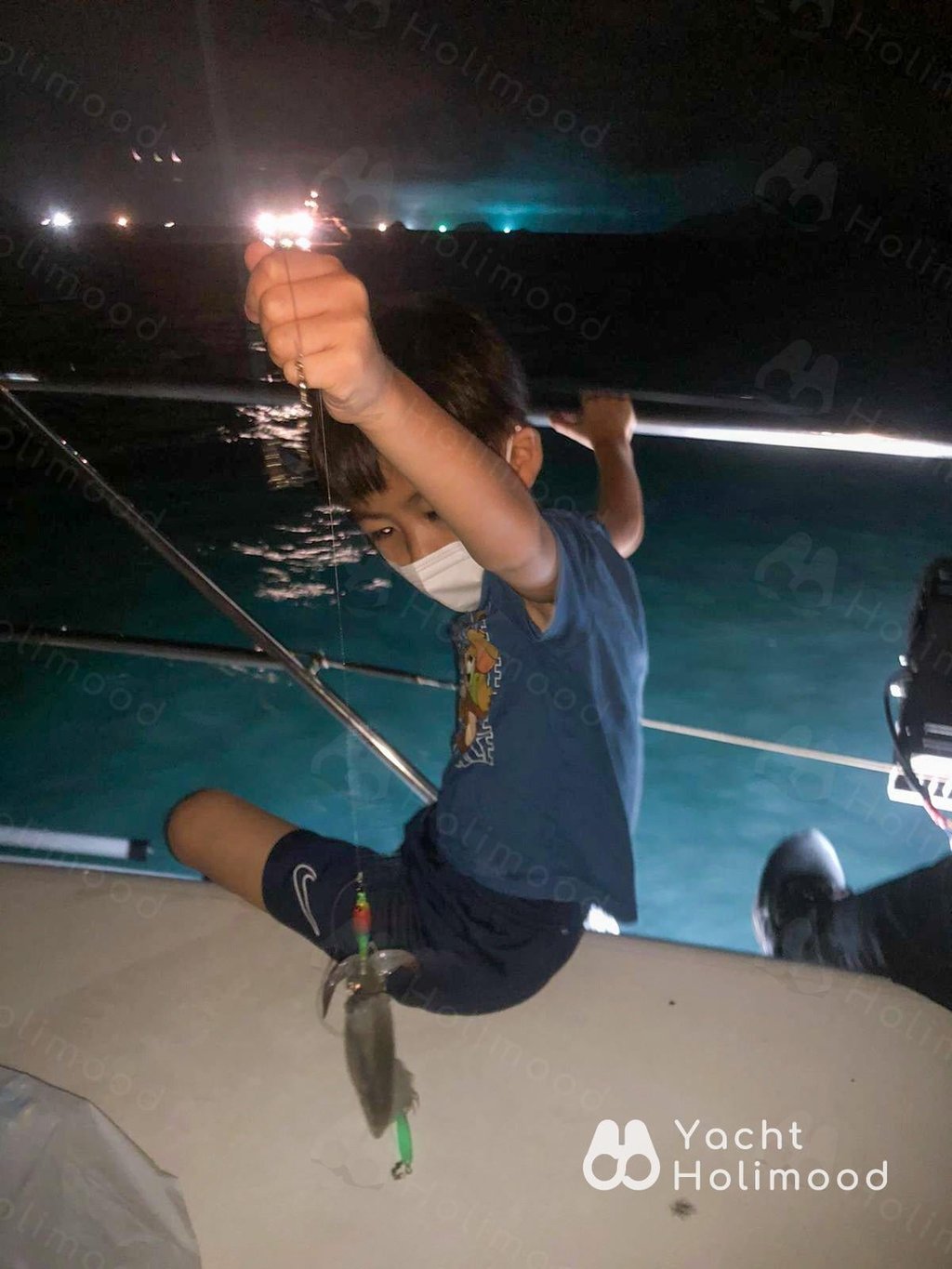 PT01 西貢夜間 西式船釣墨魚 8