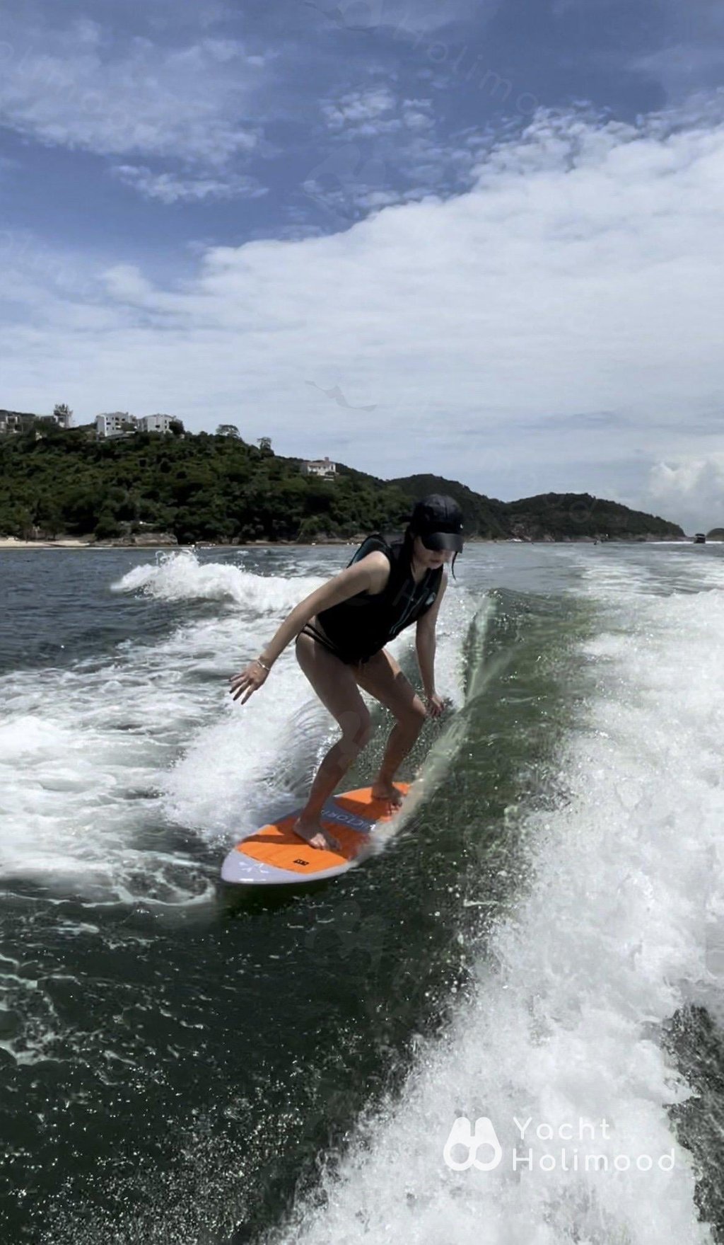 DP01 淺水灣 2022 全新Wakesurf 船長及教練全程貼心照顧教導 15