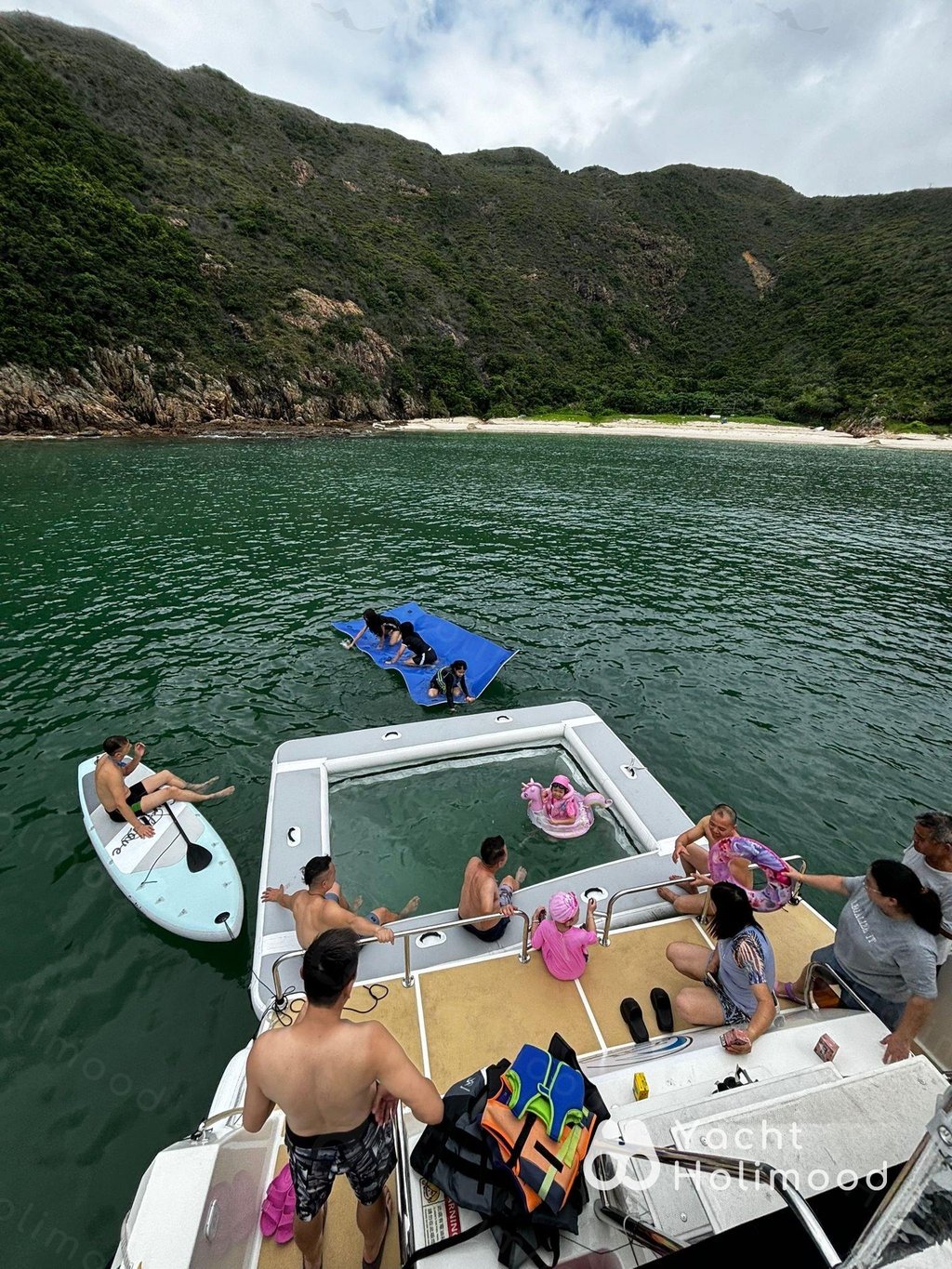 JW03  Sai Kung Open Catamaran*Daytime Cruise*[【Free Drinks Water Toys】 10