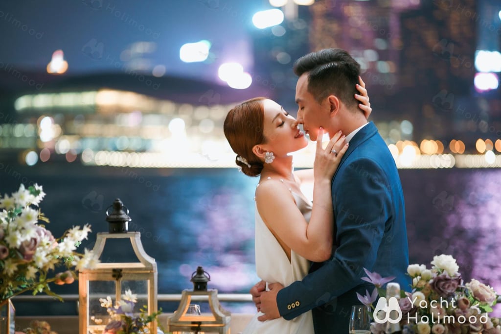 HC02 [Signature] 浪漫海上婚禮｜極致唯美婚禮佈置｜法式輕食｜香檳祝酒 2