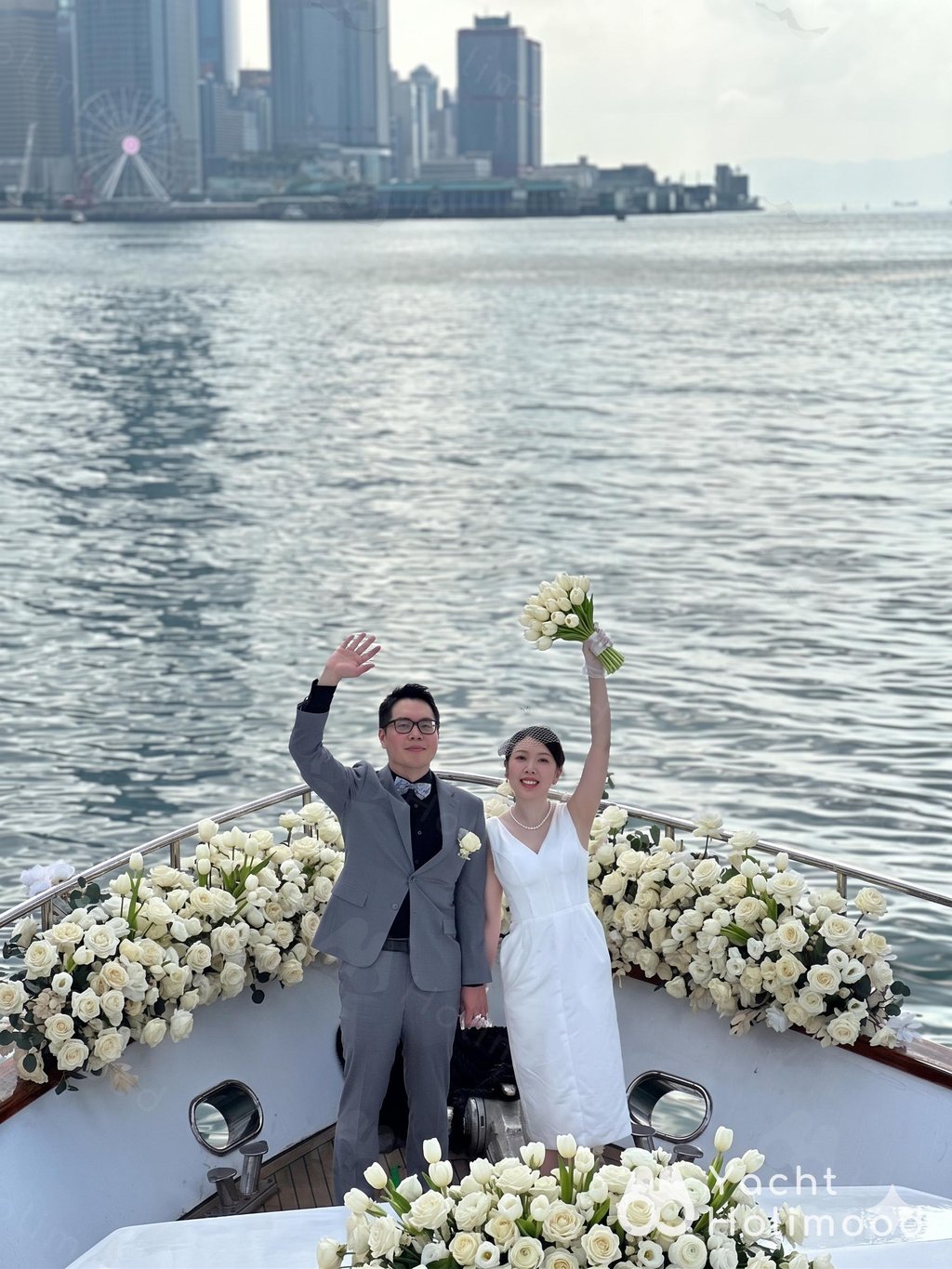 HC02 [Signature] 浪漫海上婚禮｜極致唯美婚禮佈置｜法式輕食｜香檳祝酒 5