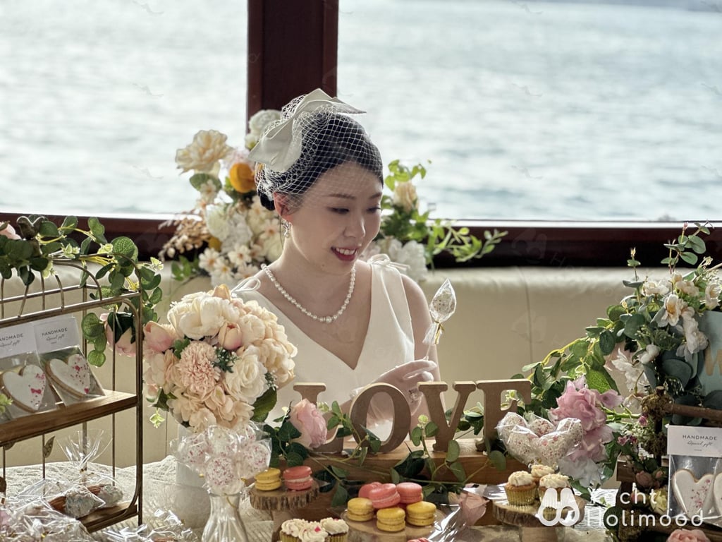 HC02 [Signature] 浪漫海上婚禮｜極致唯美婚禮佈置｜法式輕食｜香檳祝酒 7