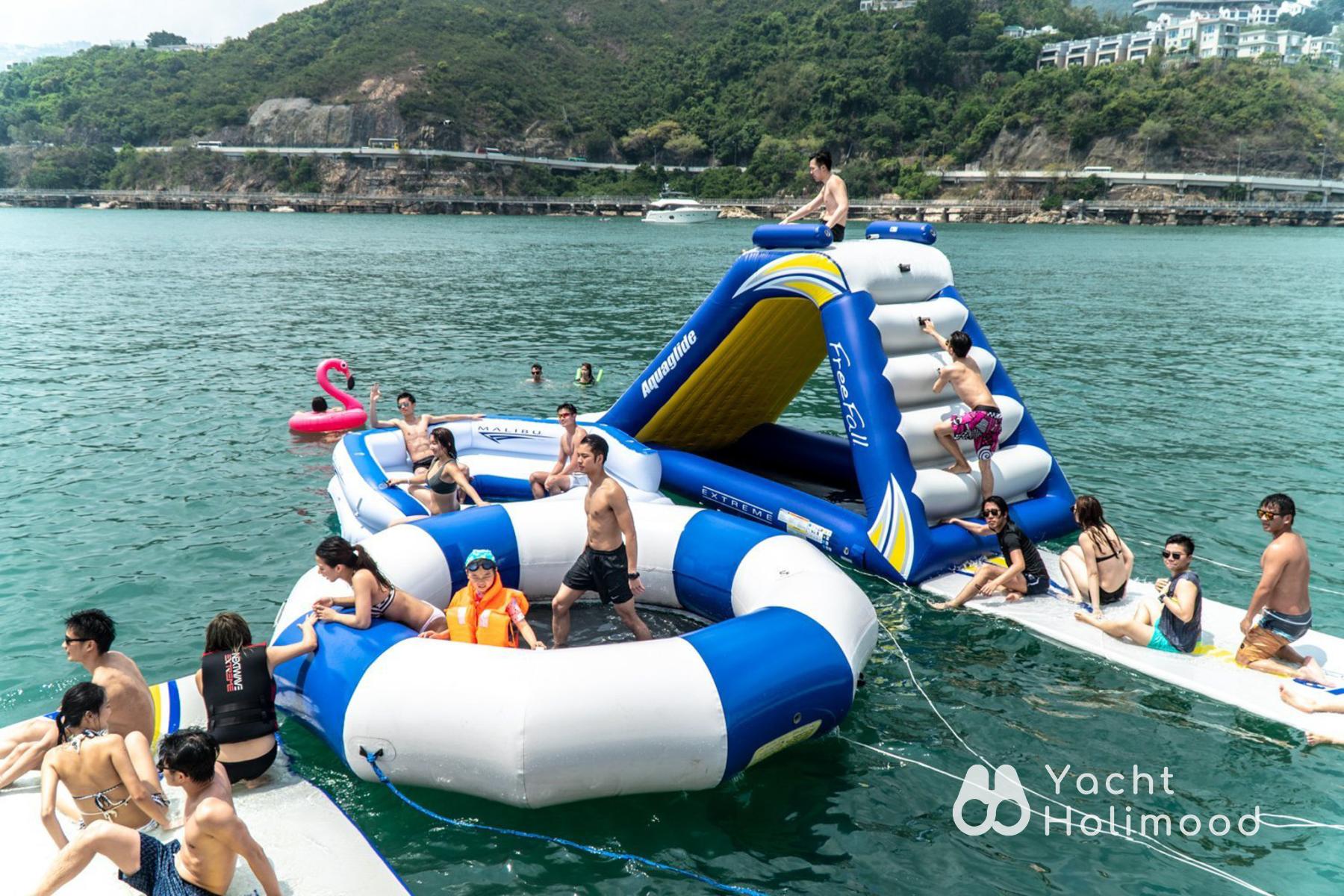 LE02 All-Inclusive Water Activity Yacht Party Package (Includes 6 water activities: Seabob Marine Propulsion, 5M Water Trampoline, and more) 20