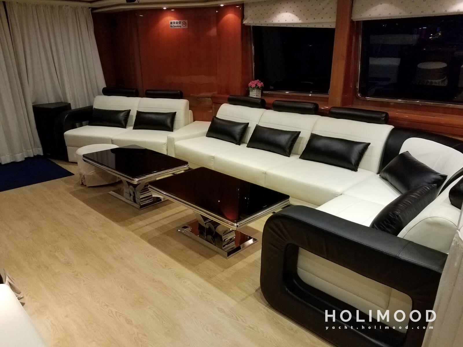 AD01 Luxury Yacht Night Charter for Victoria Tour（Including 20ppl Free Buffet Dinne Set） 12