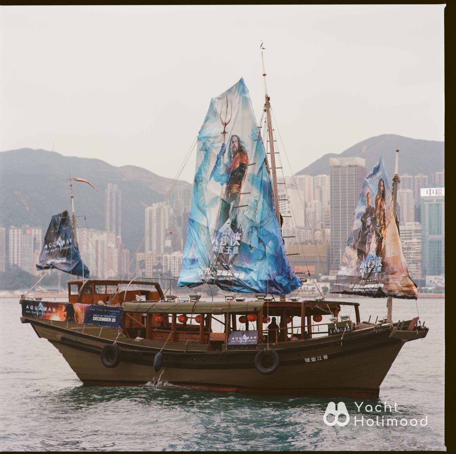 OK02 One Hong Kong - Classic Chinese-style Sailboat Rental and Advertising Services 10