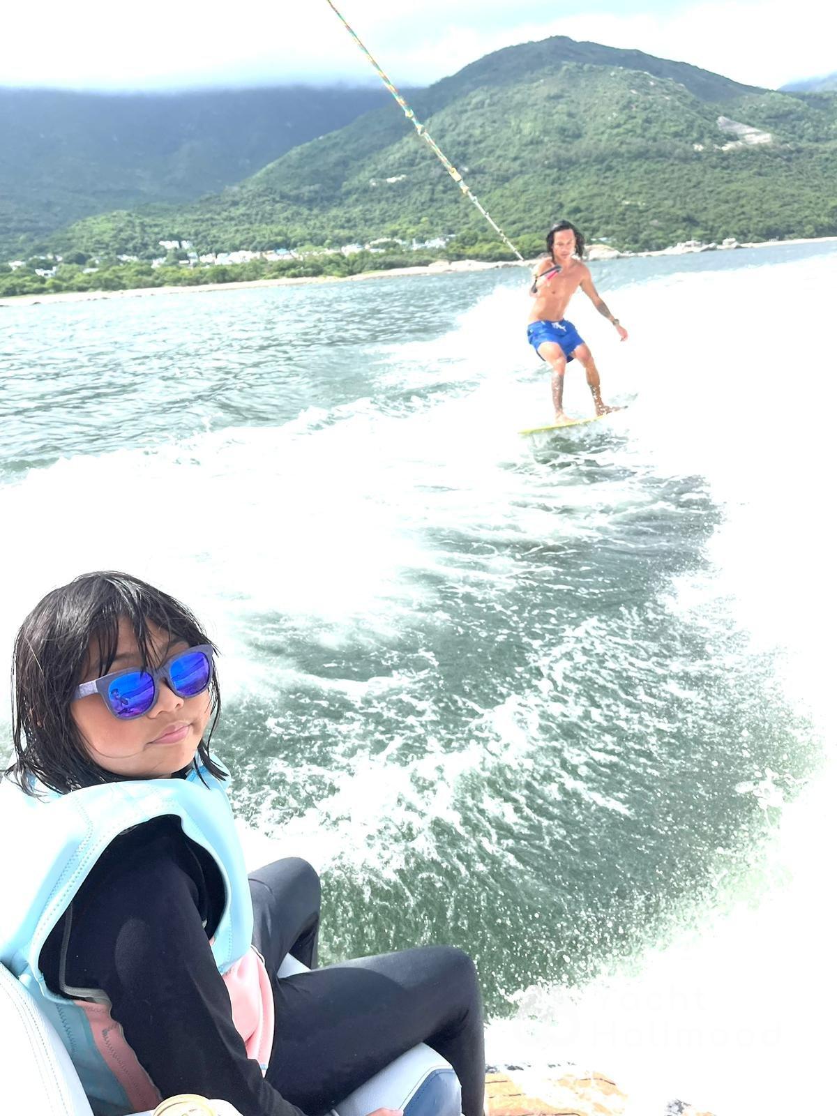 DD02 [3 hours or above] Rare Nautique G23 Wakesurf in Lantau Island! Direct Onboard from Cheung Sha 23
