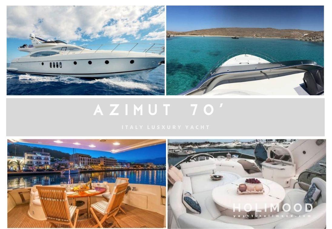 AY03 Azimut City Day Charter Luxury Yacht 2