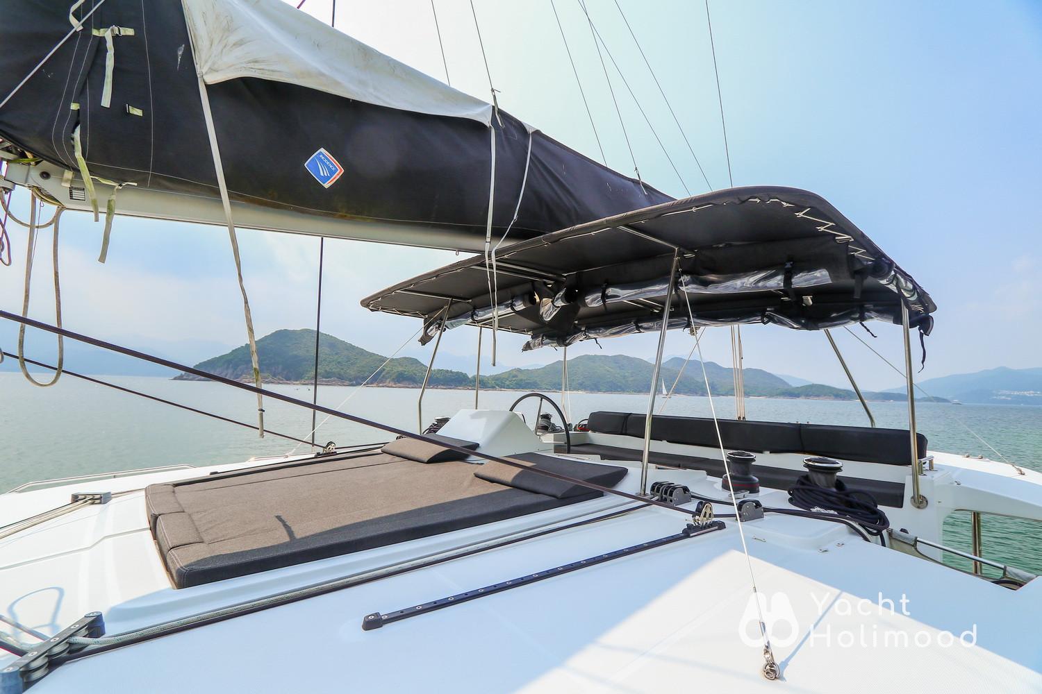 SL03 西貢雙體帆船 日間海上之旅 (水上泳池+ 浮毯 +直立板＋開帆體驗)  7