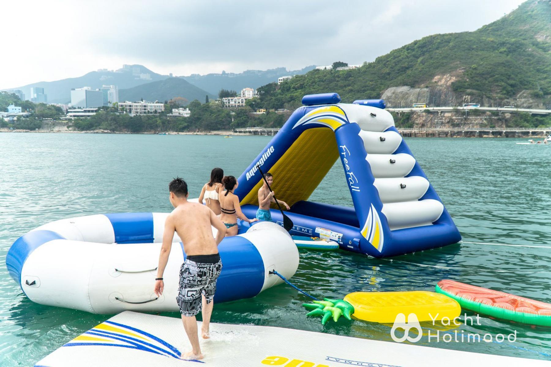 LE02 All-Inclusive Water Activity Yacht Party Package (Includes 6 water activities: Seabob Marine Propulsion, 5M Water Trampoline, and more) 21