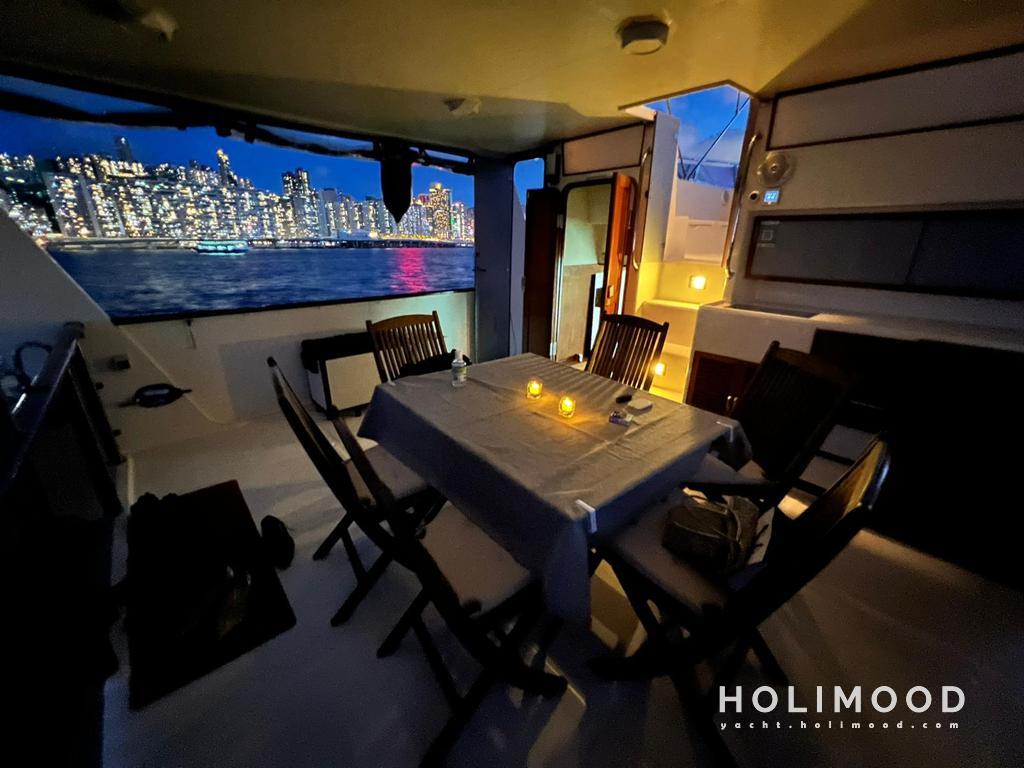 QY01 European style yacht for tailor-made Victoria harbour trip   (Tailor-made Birthday & Wedding service) 3