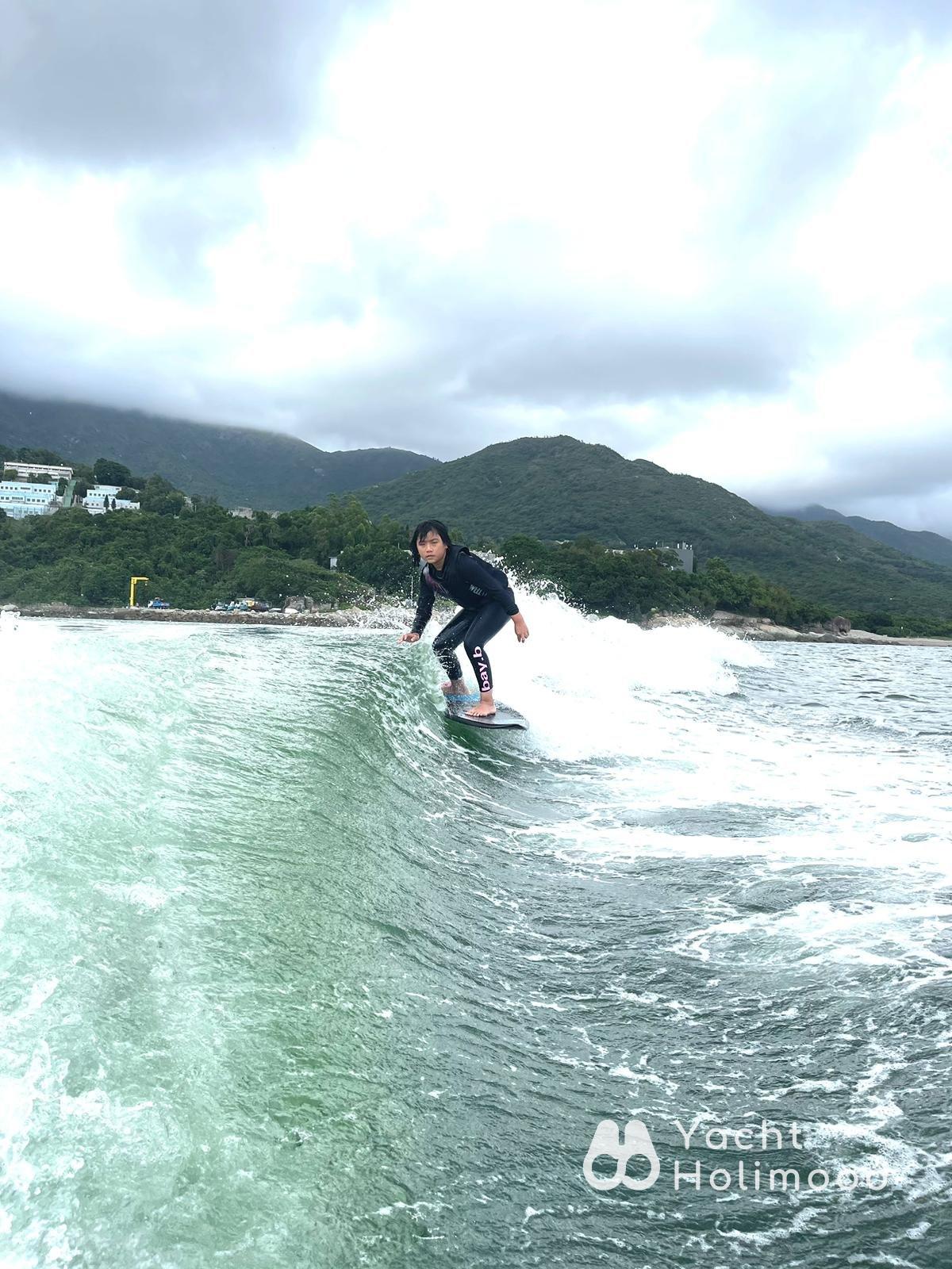 DD02 [3 hours or above] Rare Nautique G23 Wakesurf in Lantau Island! Direct Onboard from Cheung Sha 21