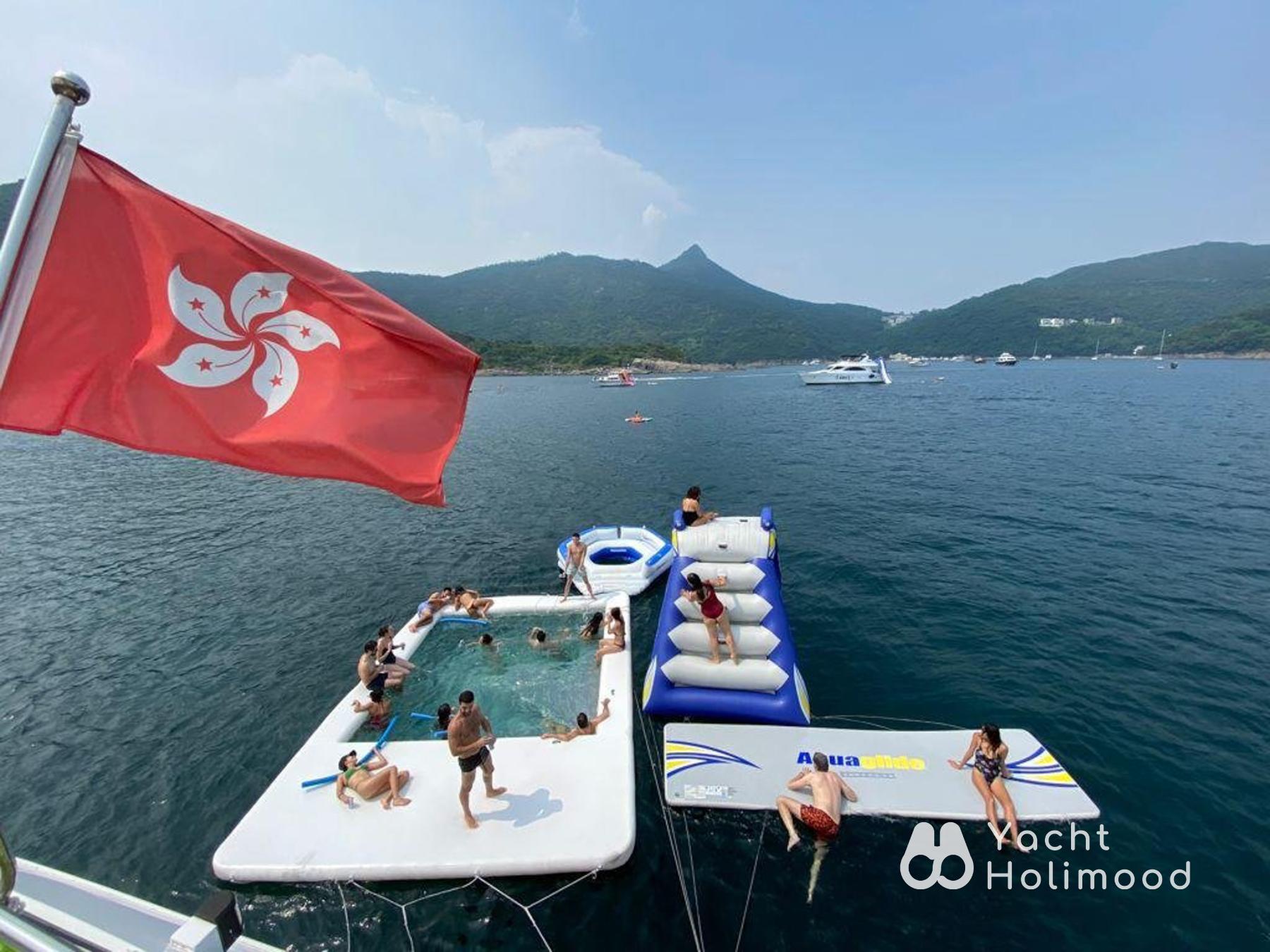 LE02 All-Inclusive Water Activity Yacht Party Package (Includes 6 water activities: Seabob Marine Propulsion, 5M Water Trampoline, and more) 35