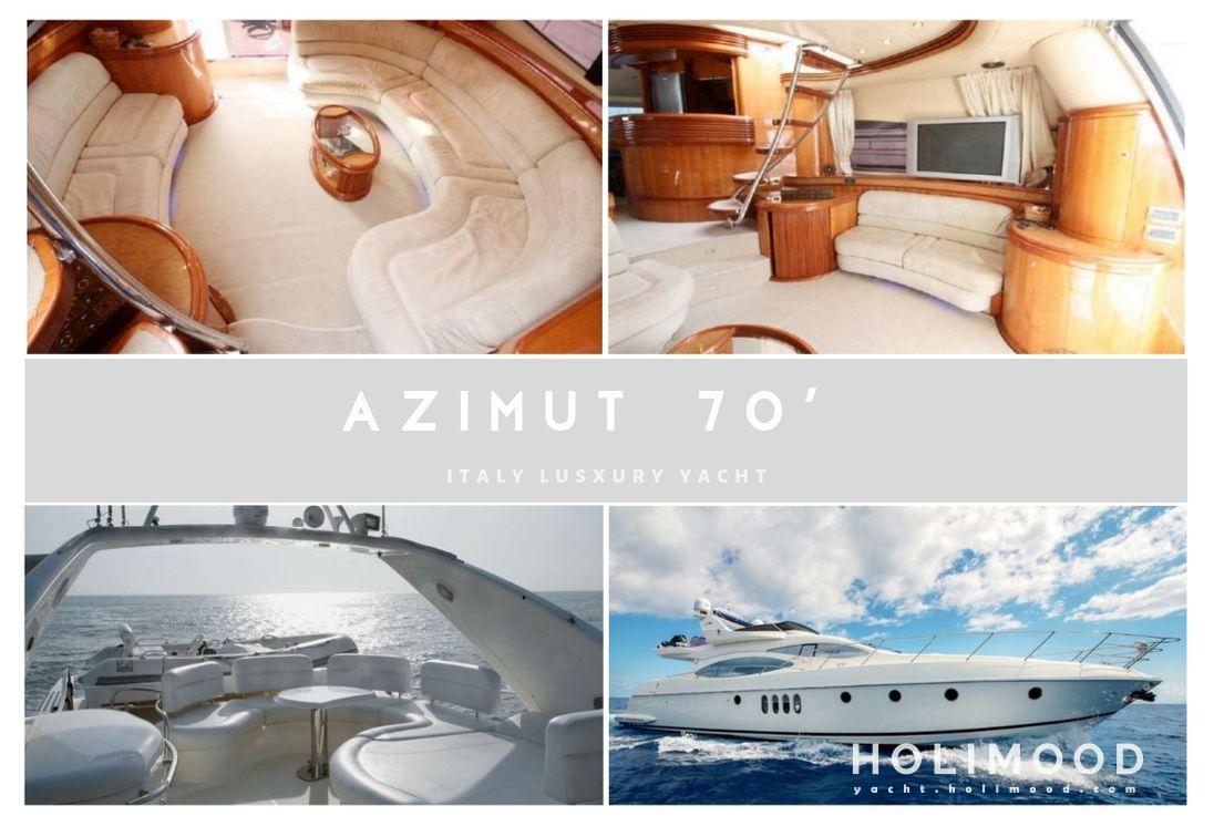 AY03 Azimut City Day Charter Luxury Yacht 1