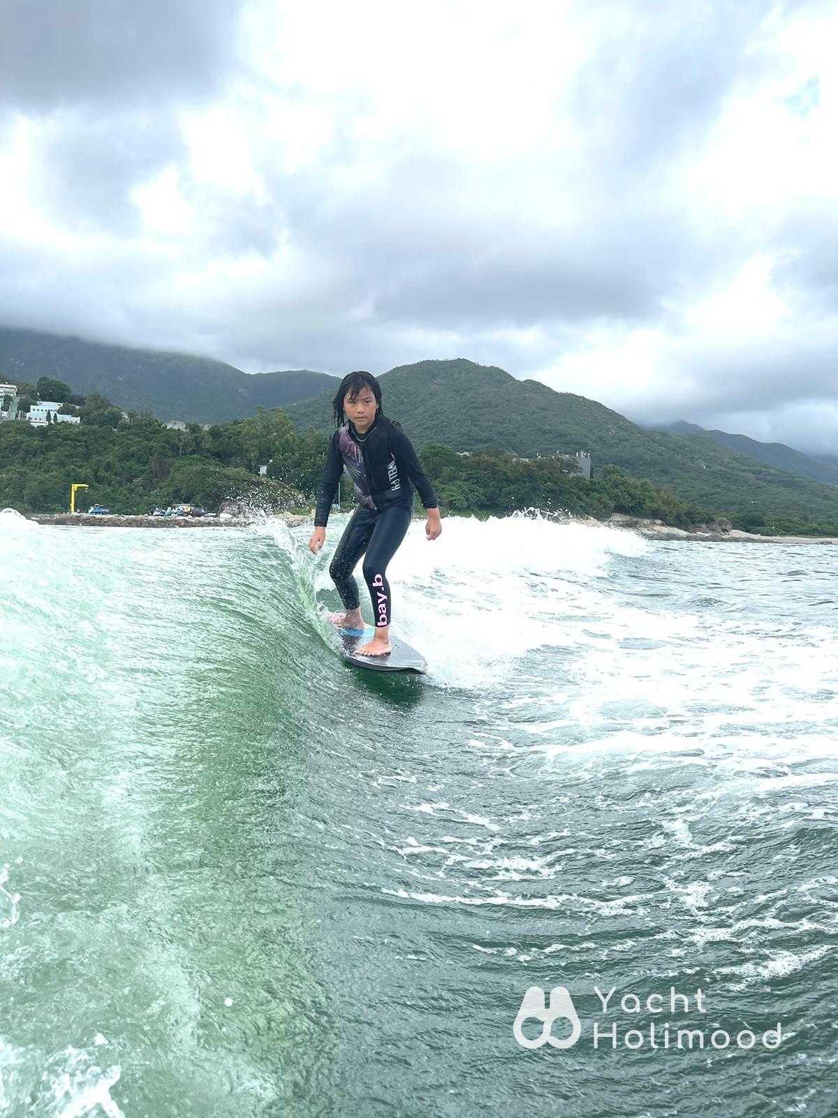 DD02 [2 hours or above] Rare NautiqueG23 Wakesurf in Lantau Island! Direct Onboard from Cheung Sha 22