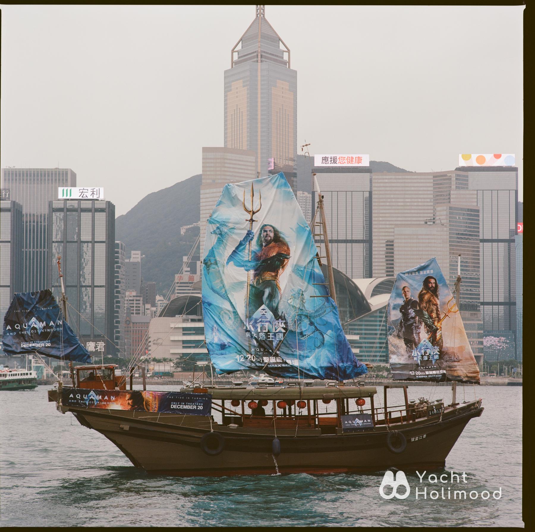 OK02 One Hong Kong - Classic Chinese-style Sailboat Rental and Advertising Services 8