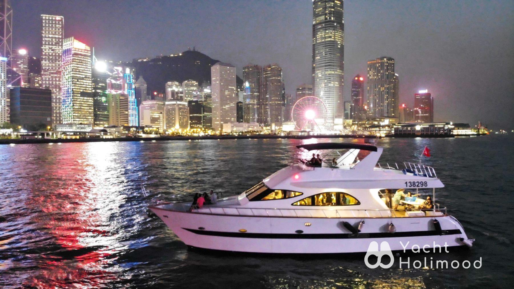 LE02 Victoria Harbour Night Cruise (Featuring Free DJ Equipment, High-Quality Karaoke System, Squid Fishing OK) 1