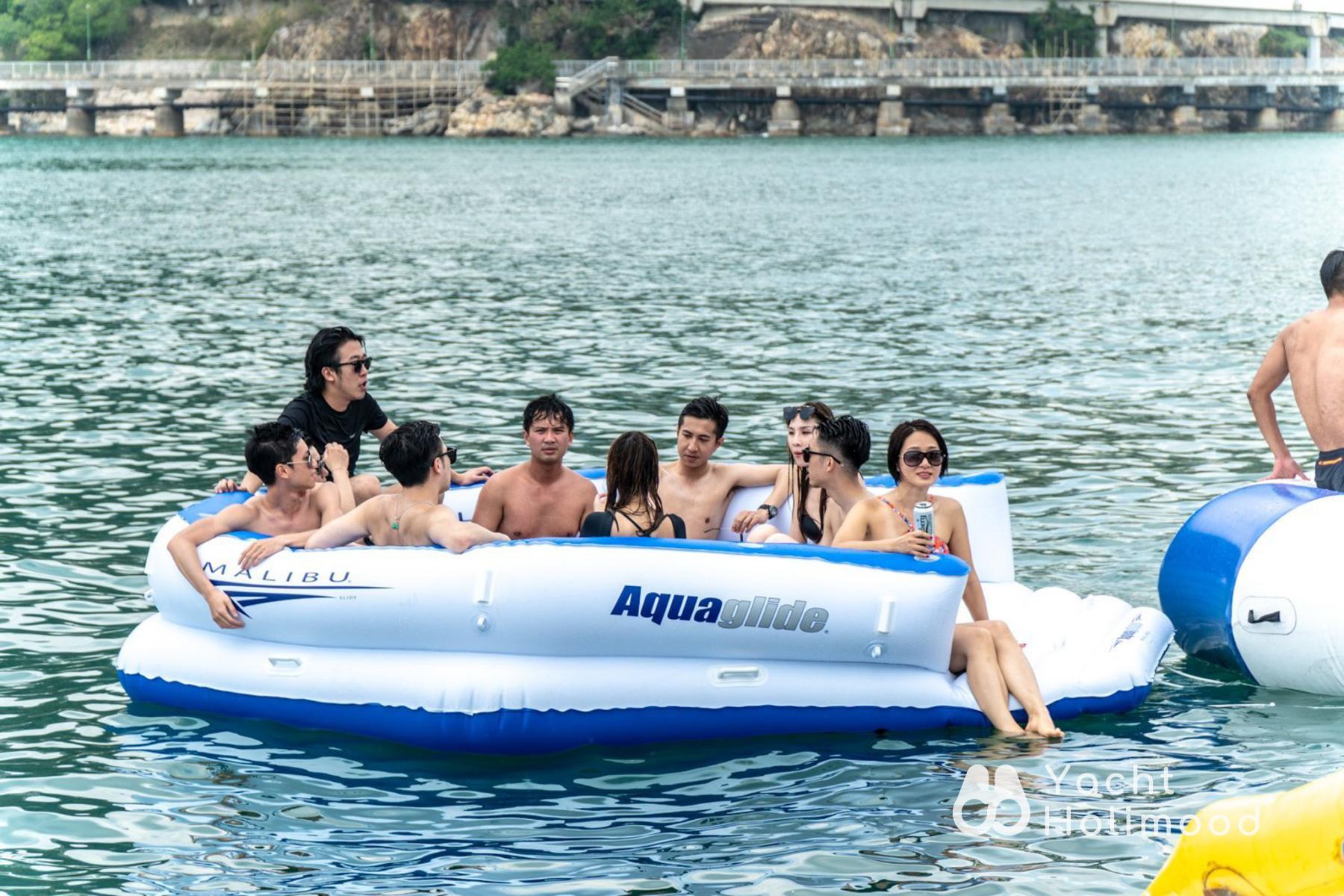 LE02 All-Inclusive Water Activity Yacht Party Package (Includes 6 water activities: Seabob Marine Propulsion, 5M Water Trampoline, and more) 23