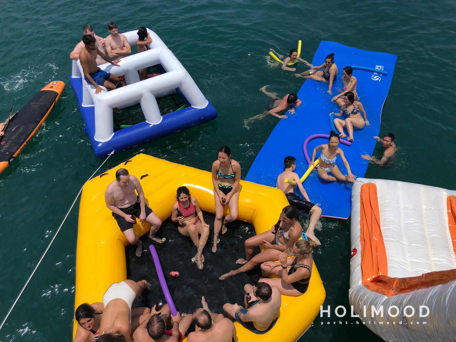 PA01 All-inclusive Party Junk Package with Speedboat, Lunch & Water Activities 11