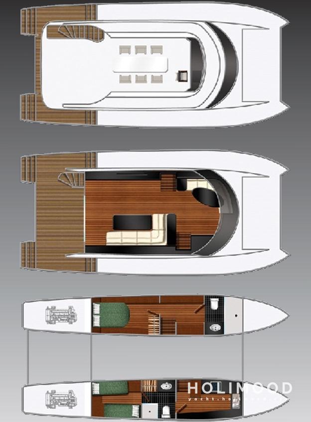 YS01 Sai Kung Spacious Western Style Catamaran! Can add Ocean Pool 38