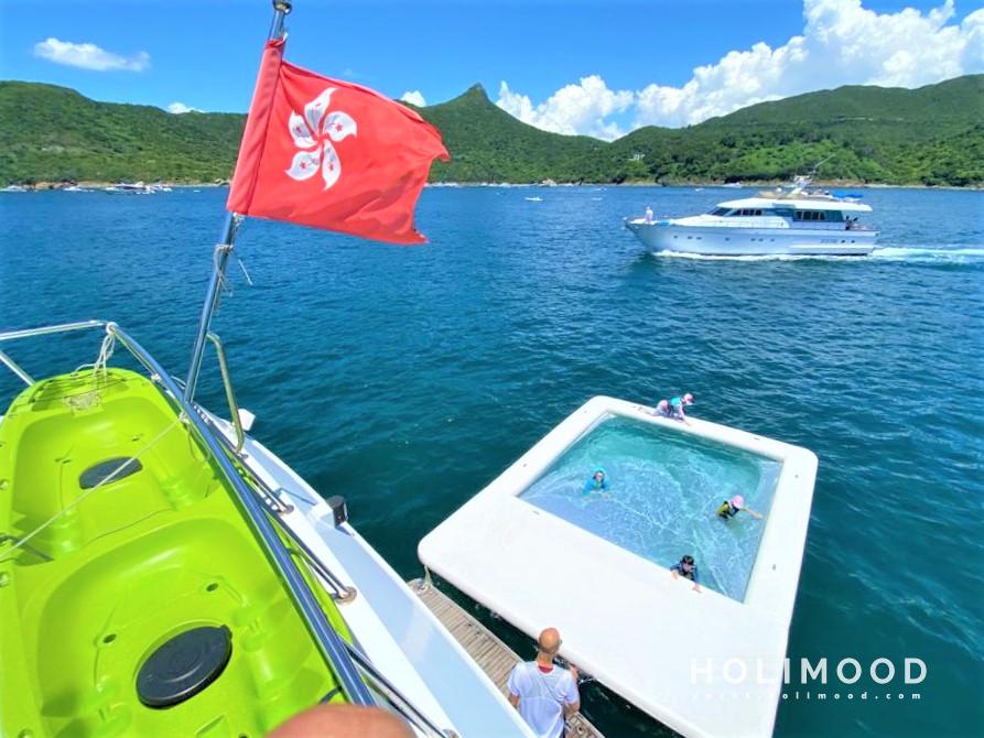 LE02 Start from $3xx/head! City Cruiser Direct to Sai Kung with Water Toys Combo & Wakesurf 11