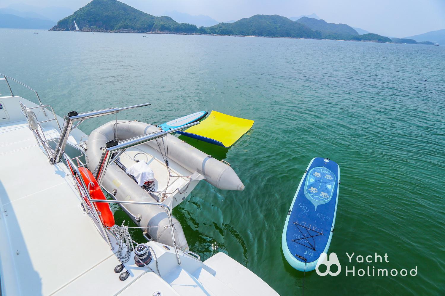 SL03 Sai Kung Catamaran Day Trip (Swimming Pool+ Floating Mattress + SUP + Sailing Exp) 8