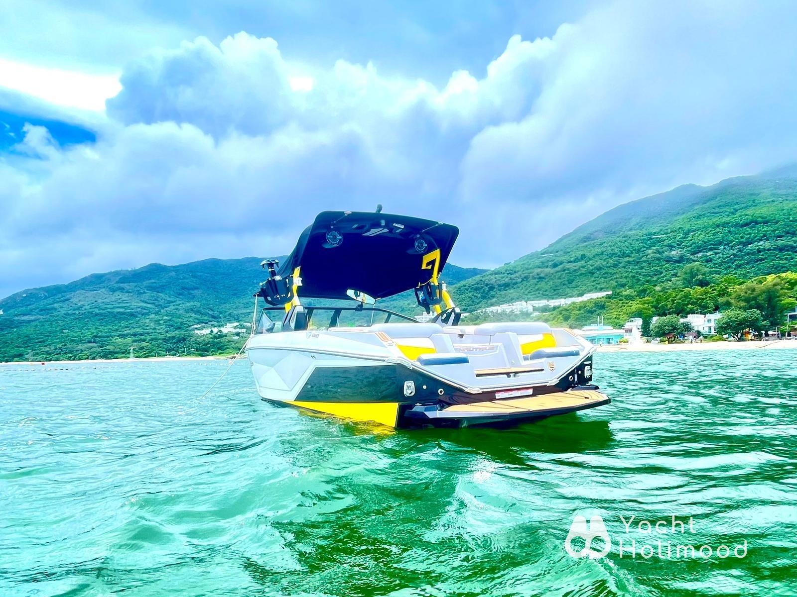 DD02 [3 hours or above] Rare Nautique G23 Wakesurf in Lantau Island! Direct Onboard from Cheung Sha 1