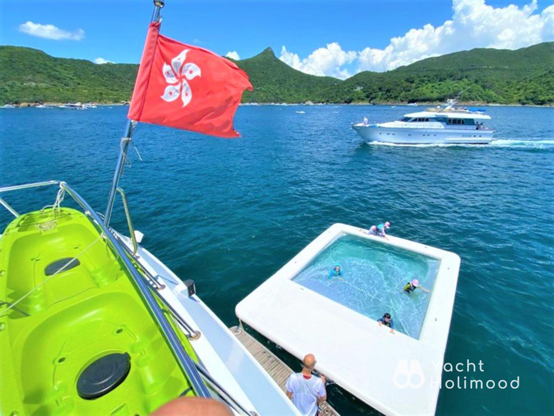 LE02 獨家水上活動全包遊艇套餐 （送Seabob海上推進器、五米巨型彈床六項水上活動- 價值$9000） 31