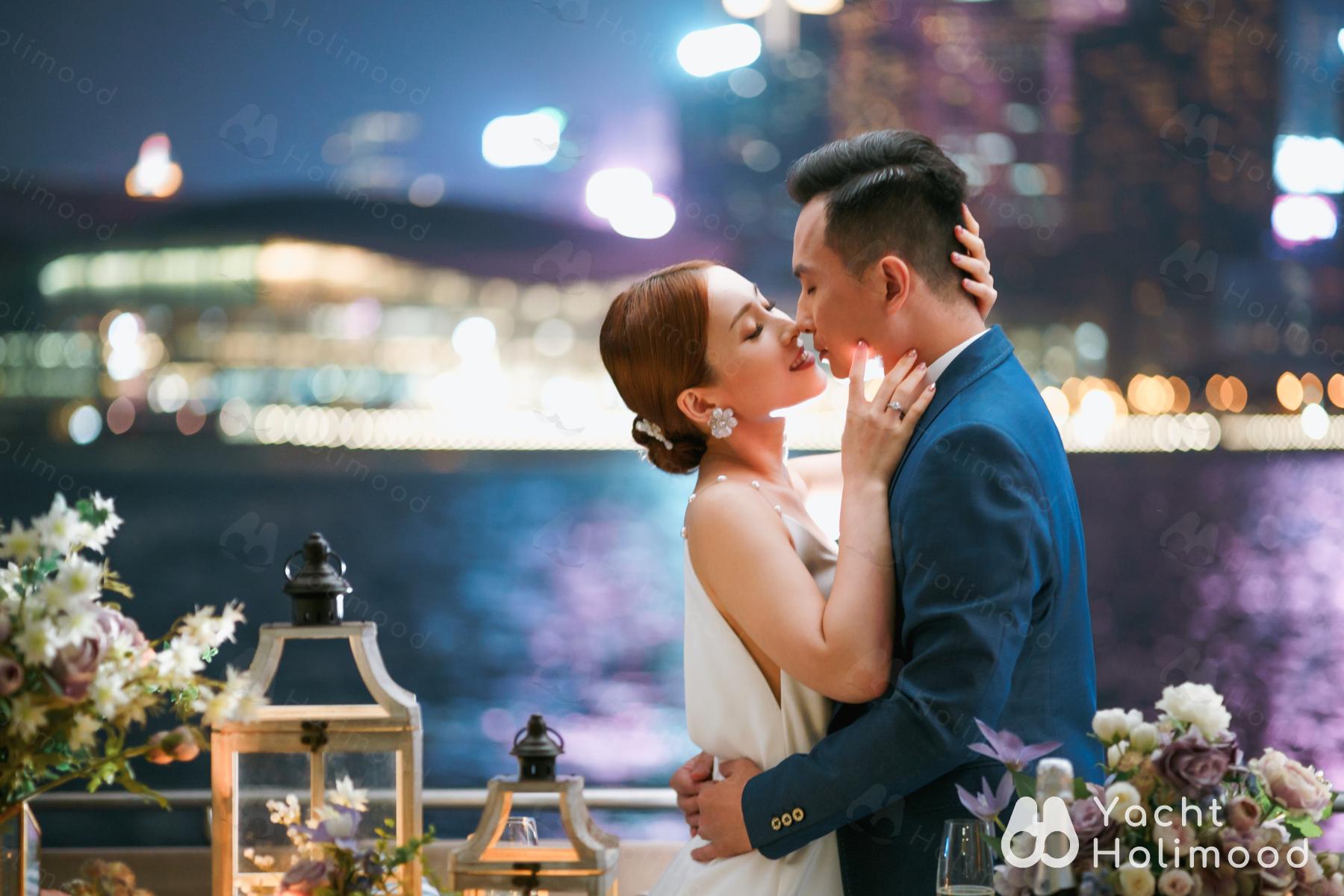 HC02 [Signature] 浪漫海上婚禮｜極致唯美婚禮佈置｜法式輕食｜香檳祝酒 2