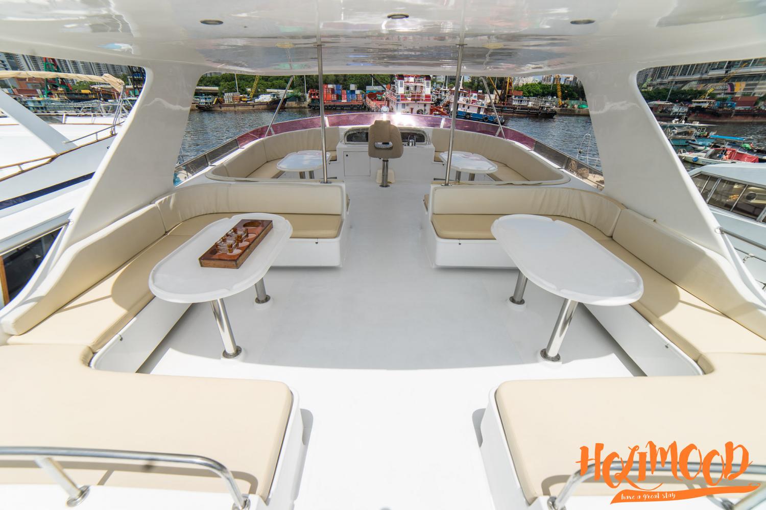 KY01 Jumbo Party Boat Day Rental (With Bar Table, Reheat Facilities) 9