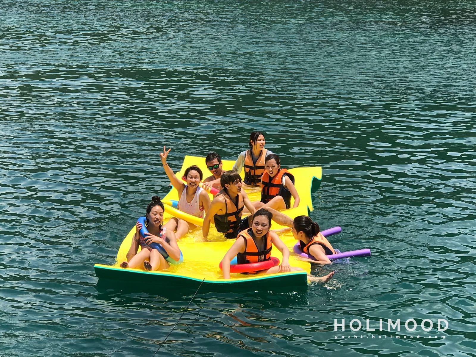HG01 Sai Kung All-inclusive Boat Trip (Free lunch, Crab Congee, Professional Wakeboard and latest water toys) 23