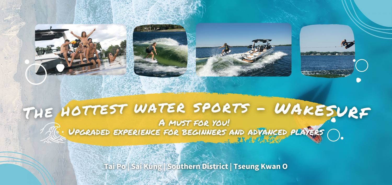 Yacht Holimood Promotion - The Hottest Water Sports - Wakesurf