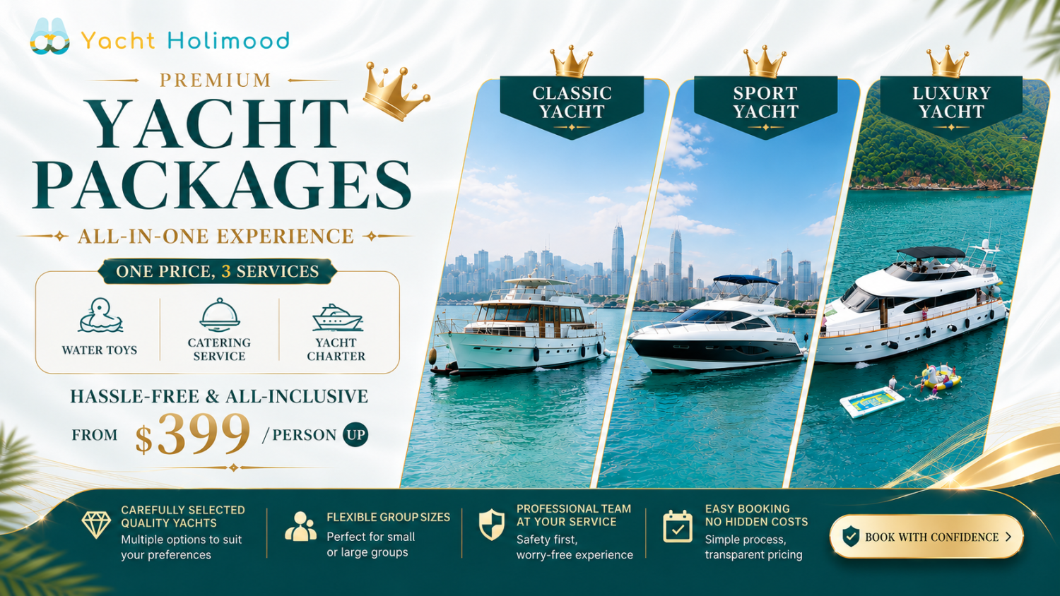 Yacht Holimood Promotion - Hero Series