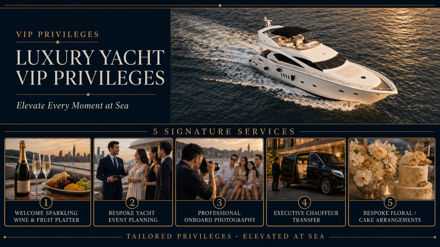 Yacht Holimood Promotion - Luxury Yacht VIP Exclusive