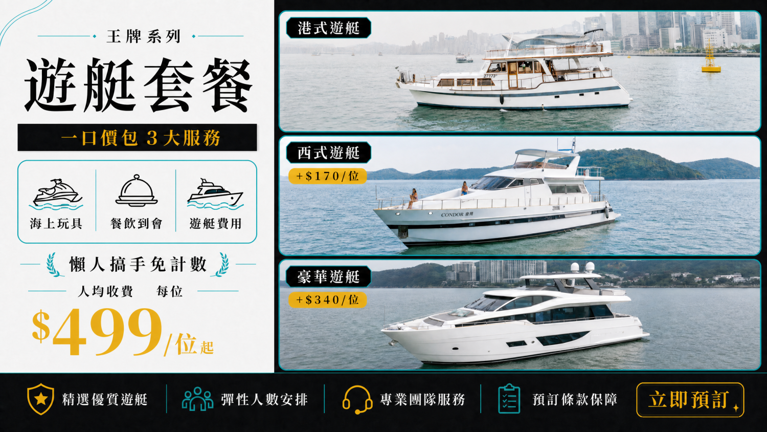 Yacht Holimood Promotion - 王牌系列登場
