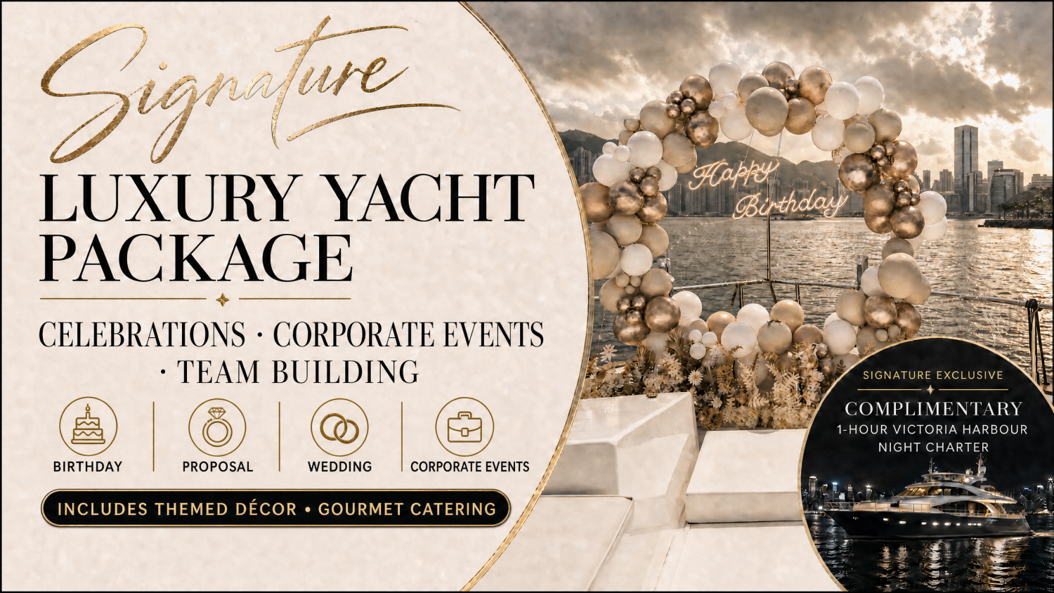 Yacht Holimood Promotion - Signature Series