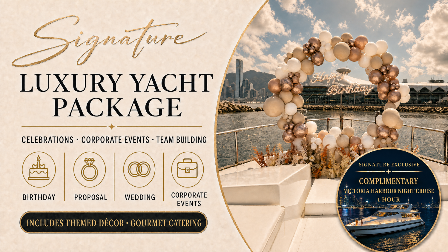 Yacht Holimood Promotion - Signature Series