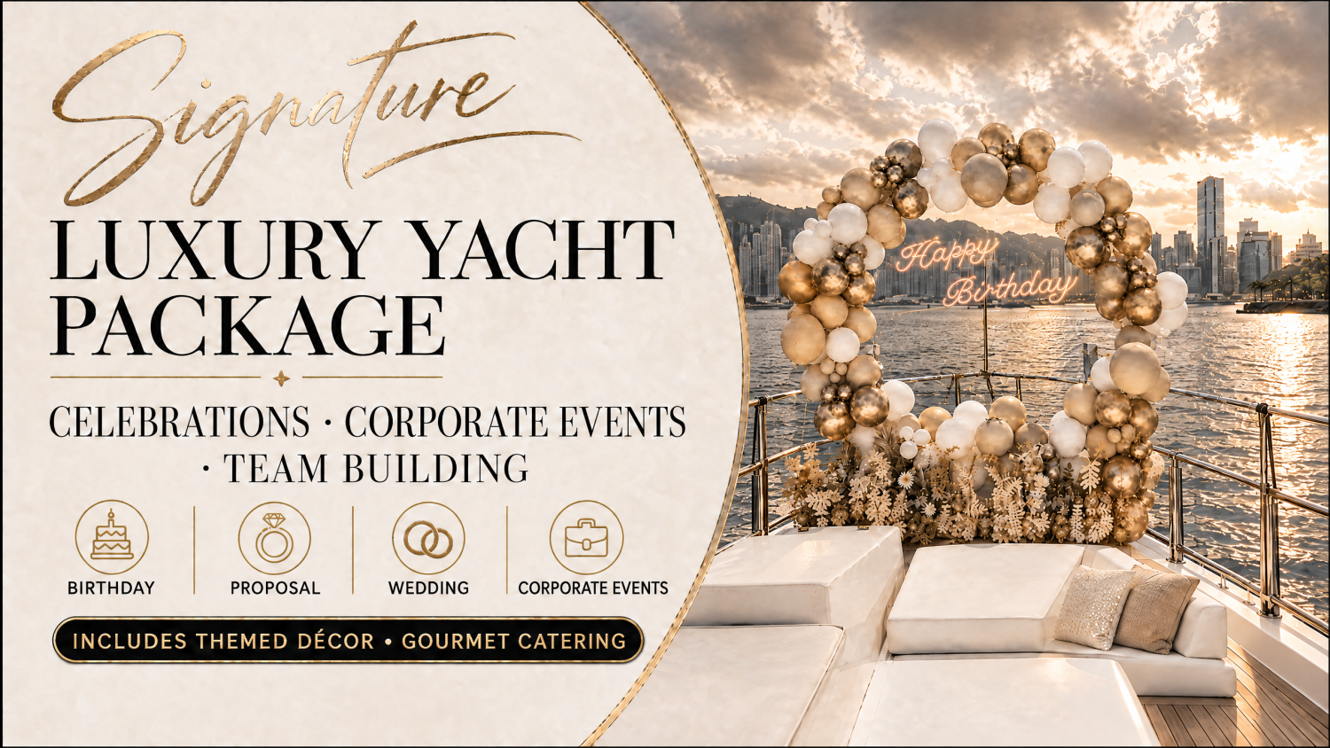 Yacht Holimood Promotion - Signature Series